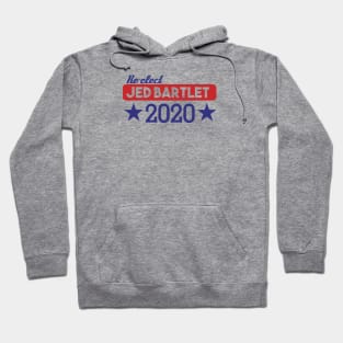 Re-Elect Jed Bartlet 2020 (Bold Stars) Hoodie